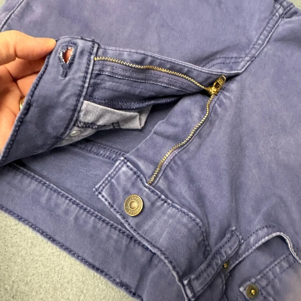 Levi's 511 Pants Mens 34x32 (34x31 ACTUAL) Slim Fit Purpleish Blue Chino Vintage